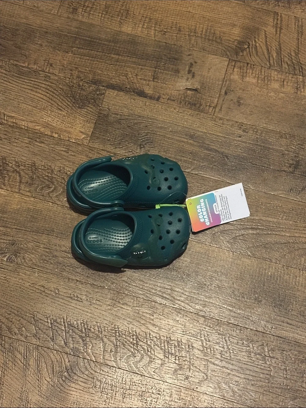CROCS Kids Dark Teal Classic Clog